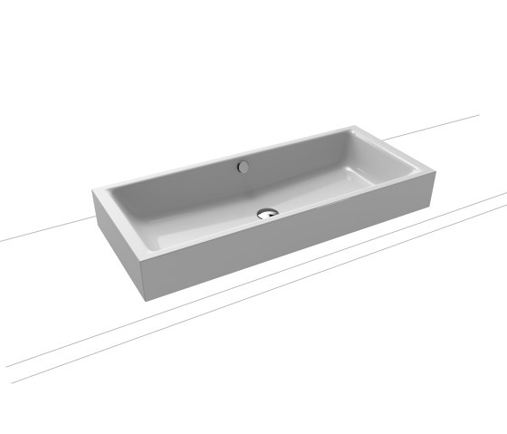 Puro S countertop washbasin 120 mm manhattan | Lavabos | Kaldewei