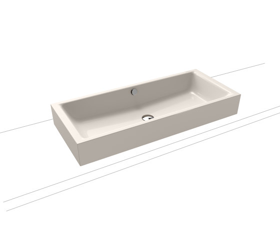Puro S countertop washbasin 120 mm pergamon | Lavabos | Kaldewei
