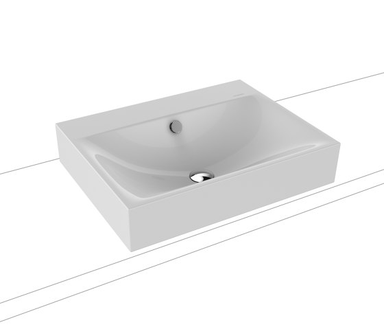 Silenio countertop washbasin 120 mm manhattan | Lavabi | Kaldewei