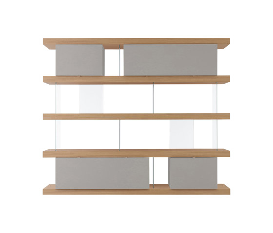 F2 Bookcases | F. Line 2400 | Shelving | Forme's Collection