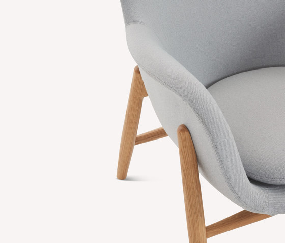 Nora Lounge Chair and Ottoman | Armchairs | Design Within Reach