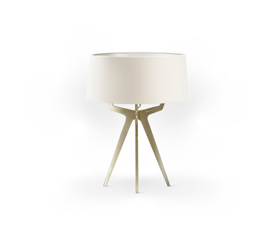 No. 35 Table Lamp Matt Collection - Off White - Brass | Table lights | BALADA & CO.