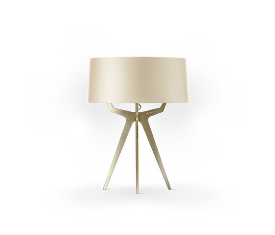 No. 35 Table Lamp Shiny-Matt Collection - Tan Gold - Brass | Lámparas de sobremesa | BALADA & CO.