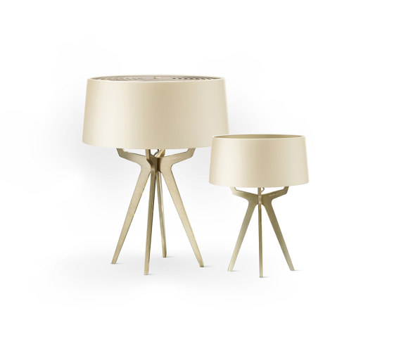 No. 35 Table Lamp Shiny-Matt Collection - Tan Gold - Brass | Lámparas de sobremesa | BALADA & CO.