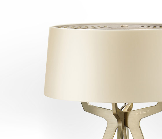 No. 35 Table Lamp Shiny-Matt Collection - Tan Gold - Brass | Table lights | BALADA & CO.
