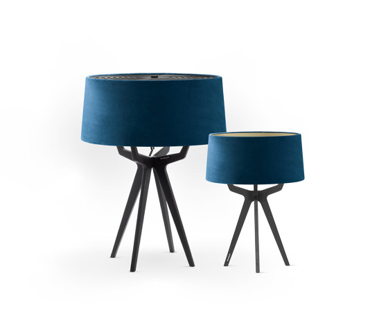 No. 35 Table Lamp Velvet Collection - Indigo - Fenix NTM® | Tischleuchten | BALADA & CO.