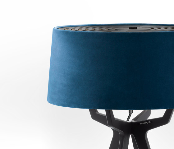 No. 35 Table Lamp Velvet Collection - Indigo - Fenix NTM® | Table lights | BALADA & CO.