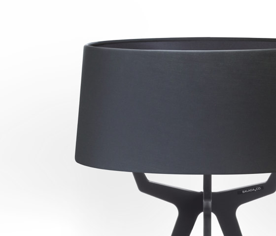 No. 35 Floor Lamp Matt Collection - Deep Black - Fenix NTM® | Standleuchten | BALADA & CO.