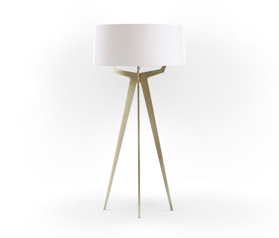 No. 35 Floor Lamp Matt Collection - Soft White - Brass | Lampade piantana | BALADA & CO.