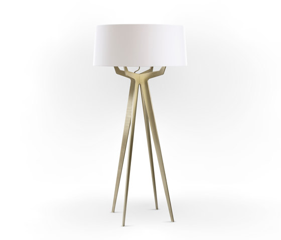 No. 35 Floor Lamp Matt Collection - Soft White - Brass | Luminaires sur pied | BALADA & CO.