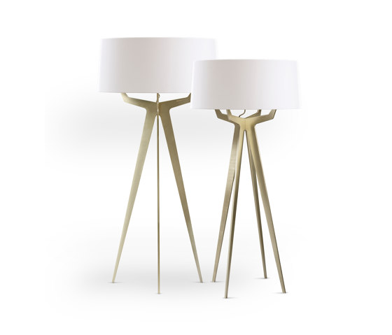 No. 35 Floor Lamp Matt Collection - Soft White - Brass | Lampade piantana | BALADA & CO.