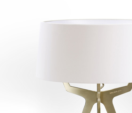 No. 35 Floor Lamp Matt Collection - Soft White - Brass | Standleuchten | BALADA & CO.