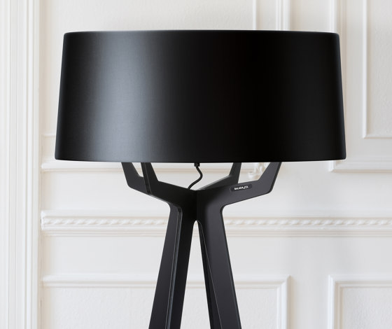 No. 35 Floor Lamp Shiny-Matt Collection - Shiny Black - Fenix NTM® | Lampade piantana | BALADA & CO.