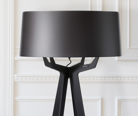 No. 35 Floor Lamp Shiny-Matt Collection - Night Grey - Fenix NTM® | Luminaires sur pied | BALADA & CO.