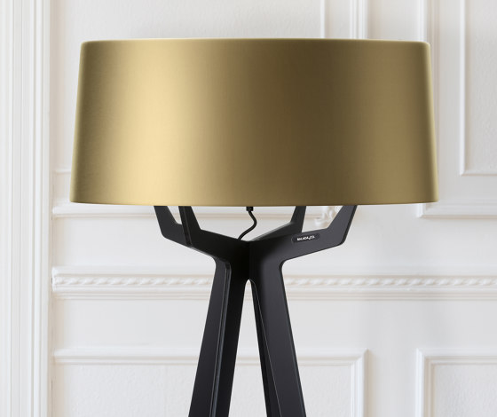 No. 35 Floor Lamp Shiny-Matt Collection - Bronze Gold - Fenix NTM® | Lámparas de pie | BALADA & CO.