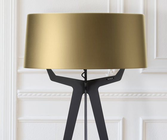 No. 35 Floor Lamp Shiny-Matt Collection - Bronze Gold - Fenix NTM® | Luminaires sur pied | BALADA & CO.