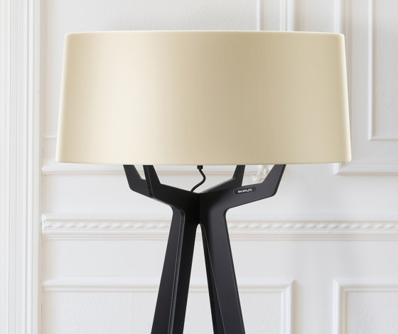 No. 35 Floor Lamp Shiny-Matt Collection - Tan Gold - Fenix NTM® | Lámparas de pie | BALADA & CO.