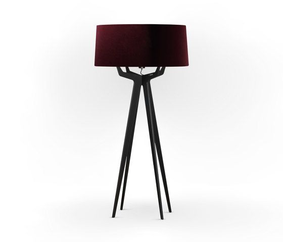 No. 35 Floor Lamp Velvet Collection - Prugna - Fenix NTM® | Lámparas de pie | BALADA & CO.