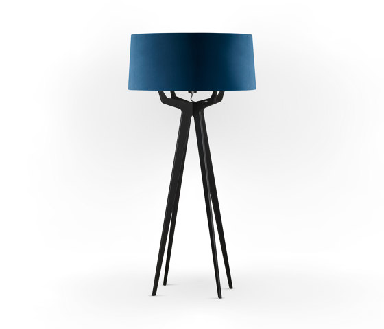 No. 35 Floor Lamp Velvet Collection - Indigo - Fenix NTM® | Lámparas de pie | BALADA & CO.