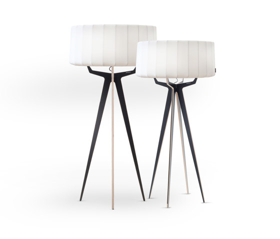 No. 35 Floor Lamp Vintage Collection - Satin White - Multiplex | Standleuchten | BALADA & CO.