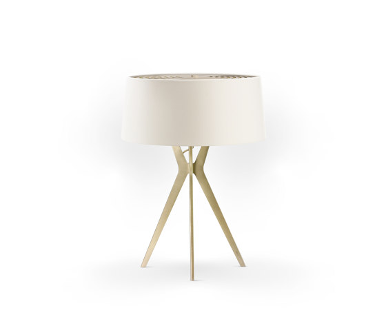 No. 43 Table Lamp Matt Collection - Off White - Brass | Luminaires de table | BALADA & CO.