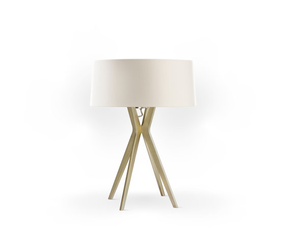 No. 43 Table Lamp Matt Collection - Off White - Brass | Lámparas de sobremesa | BALADA & CO.