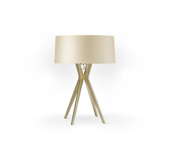 No. 43 Table Lamp Shiny-Matt Collection - Tan Gold - Brass | Lámparas de sobremesa | BALADA & CO.