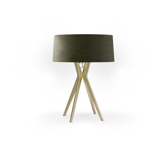 No. 43 Table Lamp Velvet Collection - Mousse - Brass | Tischleuchten | BALADA & CO.