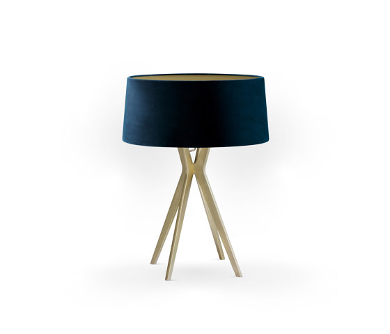 No. 43 Table Lamp Velvet Collection - Notte - Brass | Luminaires de table | BALADA & CO.