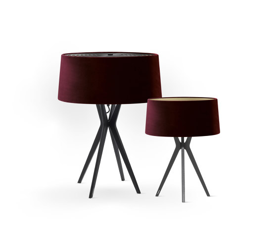 No. 43 Table Lamp Velvet Collection - Prugna - Fenix NTM® | Tischleuchten | BALADA & CO.