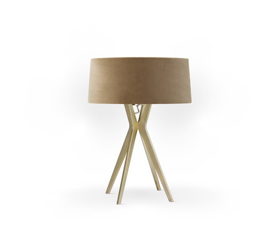 No. 43 Table Lamp Velvet Collection - Dune - Brass | Table lights | BALADA & CO.