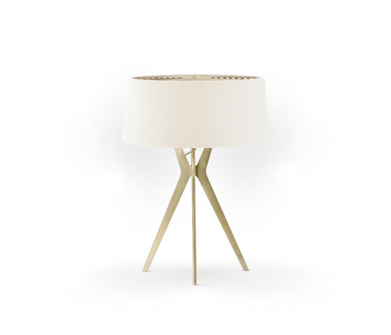 No. 43 Table Lamp Velvet Collection - Magnolia - Brass | Luminaires de table | BALADA & CO.