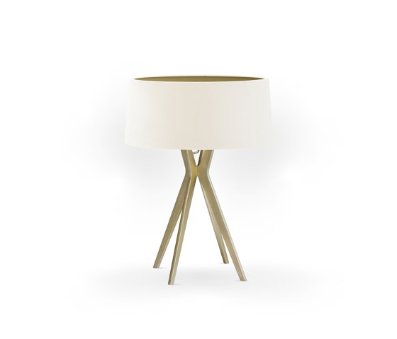 No. 43 Table Lamp Velvet Collection - Magnolia - Brass | Table lights | BALADA & CO.