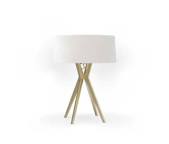 No. 43 Table Lamp Velvet Collection - Magnolia - Brass | Tischleuchten | BALADA & CO.