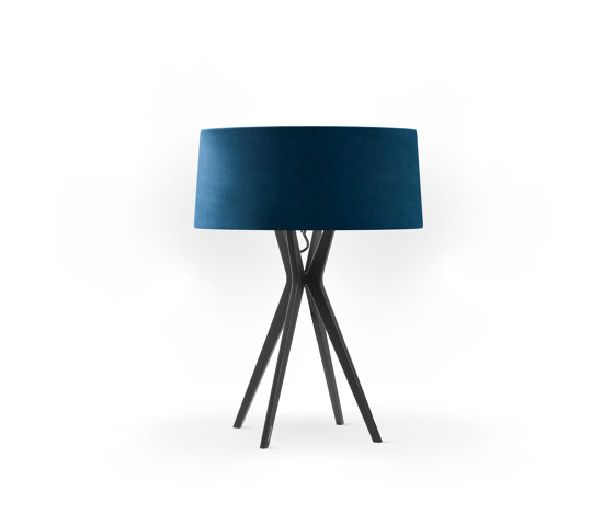 No. 43 Table Lamp Velvet Collection - Indigo - Fenix NTM® | Tischleuchten | BALADA & CO.