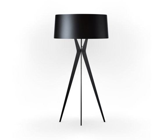 No. 43 Floor Lamp Shiny-Matt Collection - Shiny Black - Fenix NTM® | Luminaires sur pied | BALADA & CO.