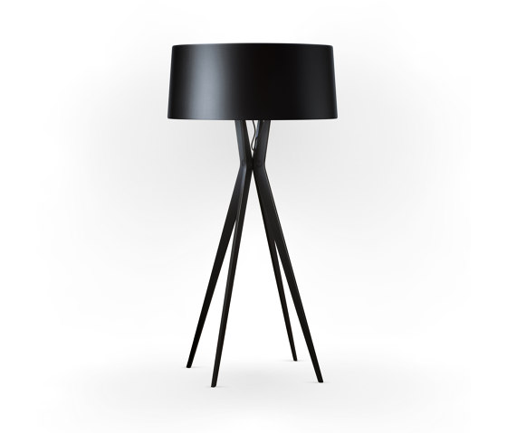 No. 43 Floor Lamp Shiny-Matt Collection - Shiny Black - Fenix NTM® | Luminaires sur pied | BALADA & CO.