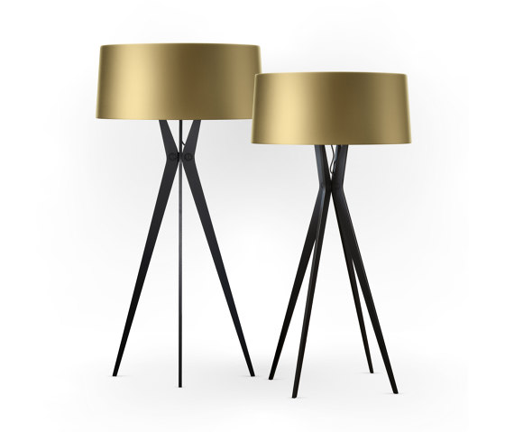 No. 43 Floor Lamp Shiny-Matt Collection - Bronze Gold - Fenix NTM® | Lampade piantana | BALADA & CO.