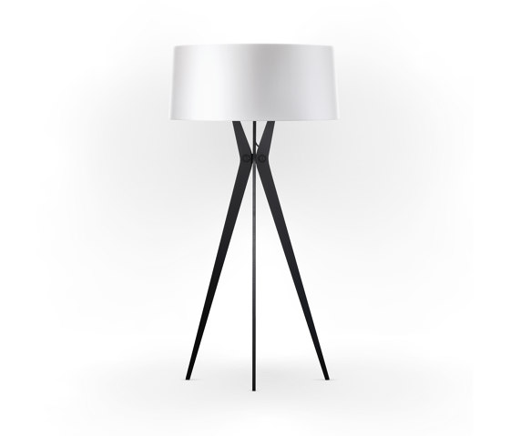 No. 43 Floor Lamp Shiny-Matt Collection - Shiny White - Fenix NTM® | Free-standing lights | BALADA & CO.