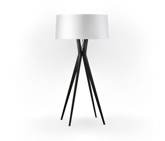 No. 43 Floor Lamp Shiny-Matt Collection - Shiny White - Fenix NTM® | Luminaires sur pied | BALADA & CO.