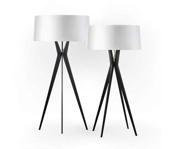 No. 43 Floor Lamp Shiny-Matt Collection - Shiny White - Fenix NTM® | Free-standing lights | BALADA & CO.
