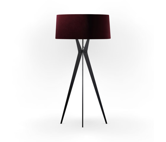 No. 43 Floor Lamp Velvet Collection - Prugna - Fenix NTM® | Lámparas de pie | BALADA & CO.
