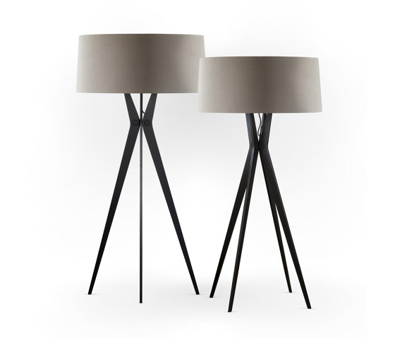 No. 43 Floor Lamp Velvet Collection - Beige - Fenix NTM® | Free-standing lights | BALADA & CO.