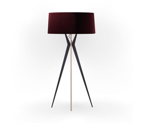 No. 43 Floor Lamp Velvet Collection - Prugna - Multiplex | Standleuchten | BALADA & CO.