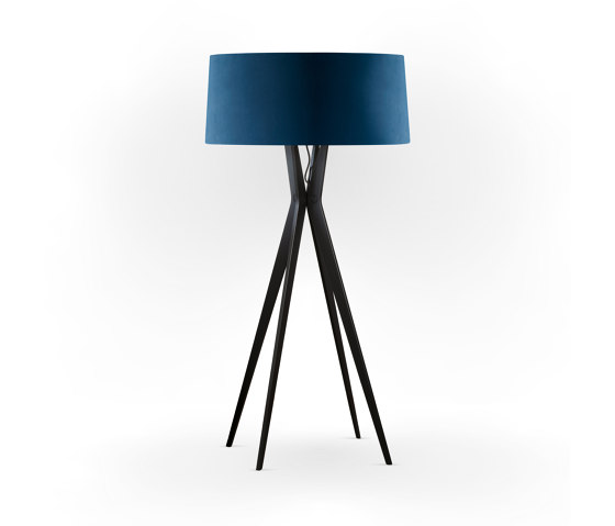 No. 43 Floor Lamp Velvet Collection - Indigo - Fenix NTM® | Standleuchten | BALADA & CO.