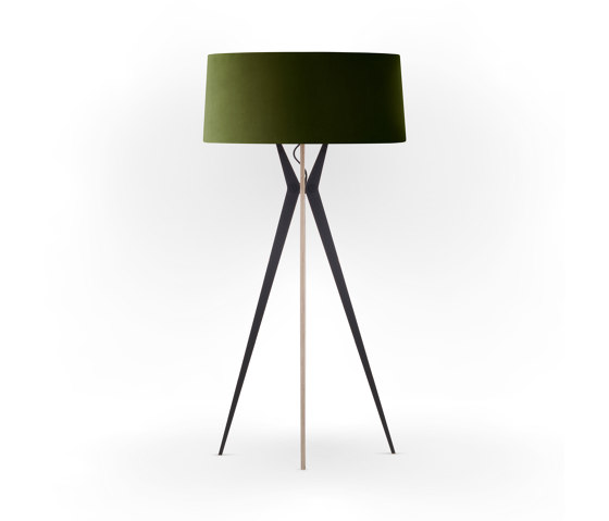 No. 43 Floor Lamp Velvet Collection - Olive - Multiplex | Standleuchten | BALADA & CO.