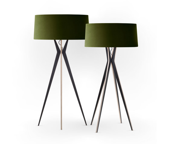 No. 43 Floor Lamp Velvet Collection - Olive - Multiplex | Lámparas de pie | BALADA & CO.