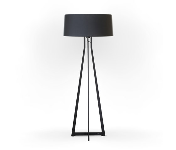 No. 47 Floor Lamp Matt Collection - Deep Black - Fenix NTM® | Lampade piantana | BALADA & CO.