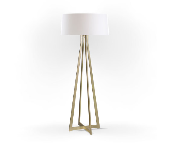 No. 47 Floor Lamp Matt Collection - Soft White - Brass | Lampade piantana | BALADA & CO.