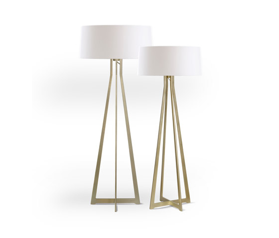 No. 47 Floor Lamp Matt Collection - Soft White - Brass | Free-standing lights | BALADA & CO.